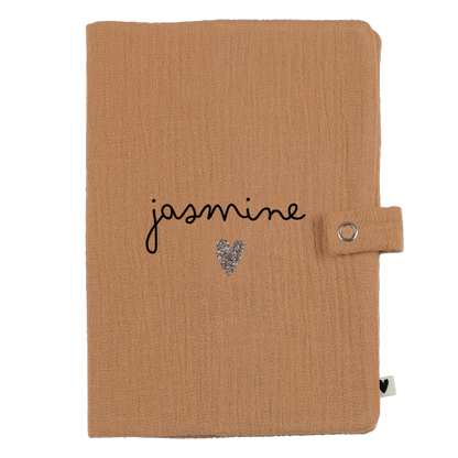 Protège carnet de santé - camel uni