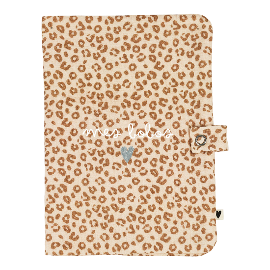 Protège carnet de santé - léopard