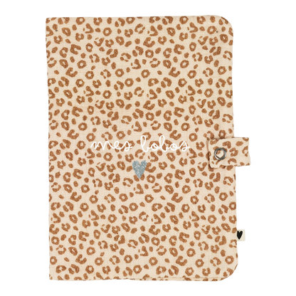 Protège carnet de santé - léopard