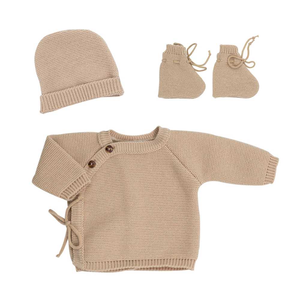 Maille naissance 3 pièces - 3kg7