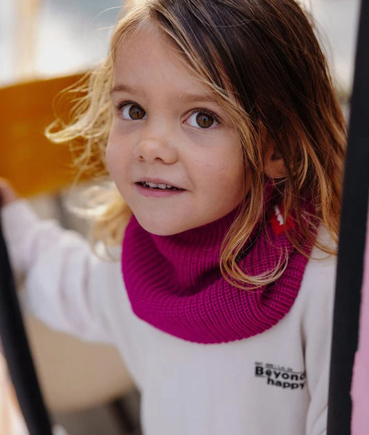 Snood - tour de cou - rose