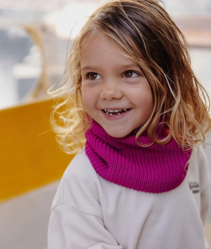 Snood - tour de cou - rose