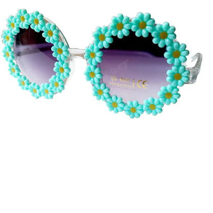Lunettes de soleil fleur colorées - Happy by lies