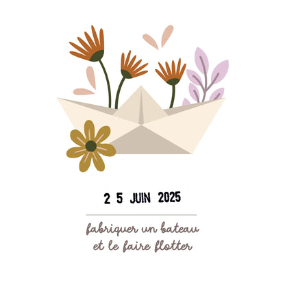 Affiche Nos jolis moments en famille - Les Petites Dates